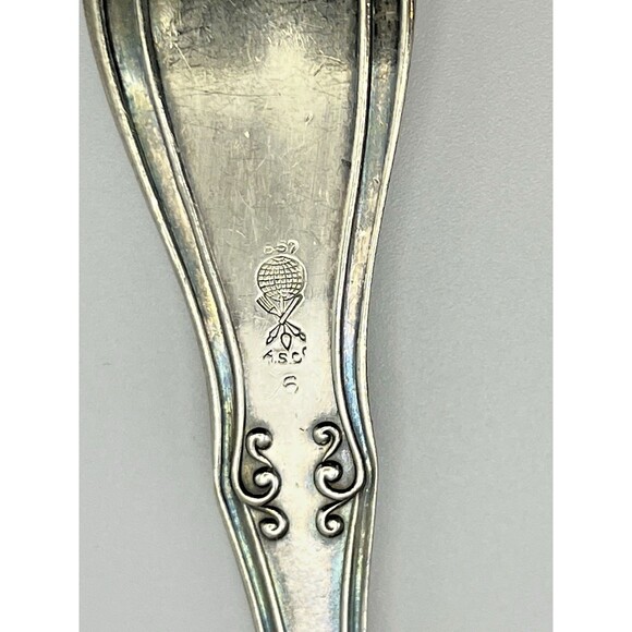 American Silver Co. Teaspoon 1857 Antique Silverplate - Picture 5 of 7